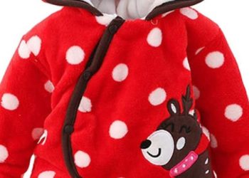 Bear Design Long Sleeve Baby Jumpsuit: Cute And Cozy Wear For Your Little One