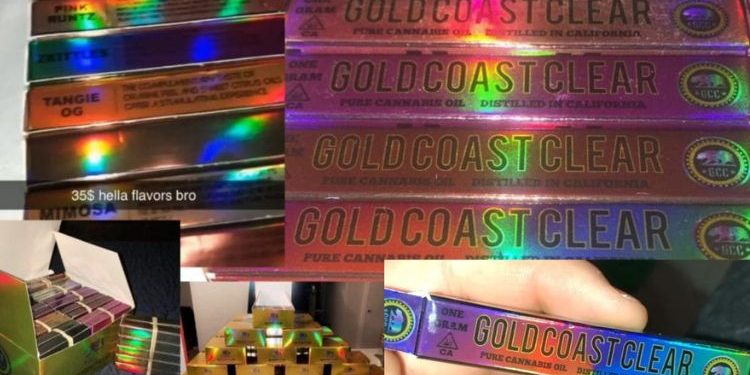 Buy Bulk Gold Coast Clear Carts Online 1G